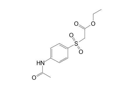 [(p-acetamidophenyl)sulfonyl]acetic acid, ethyl ester