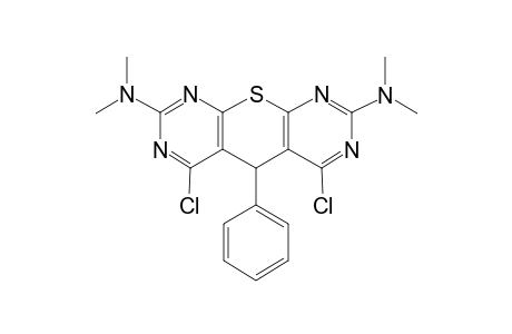 4,6-Dichloro-2,8-bis(dimethylamino)-5-phenyl-5H-thiopyrano[2,3-d:6,5-d']dipyrimidine