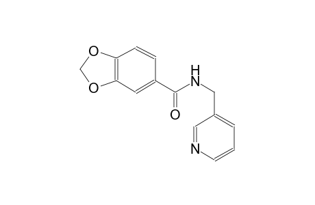 N-(3-pyridinylmethyl)-1,3-benzodioxole-5-carboxamide