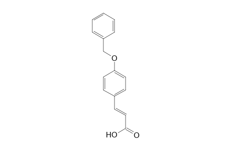 2-propenoic acid, 3-[4-(phenylmethoxy)phenyl]-, (2E)-