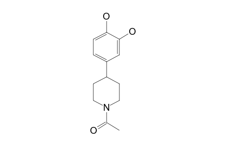 Piperidine, 1-acetyl-4-[4,5-dihydroxyphenyl]-