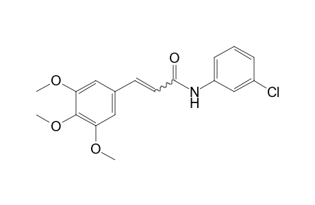 3'-Chloro-3,4,5-trimethoxycinnamanilide