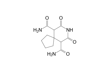 7,9-dioxo-8-azaspiro[4.5]decane-6,10-dicarboxamide