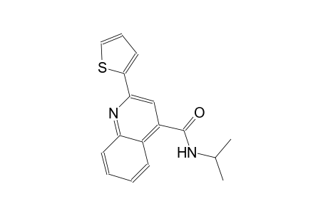 N-isopropyl-2-(2-thienyl)-4-quinolinecarboxamide