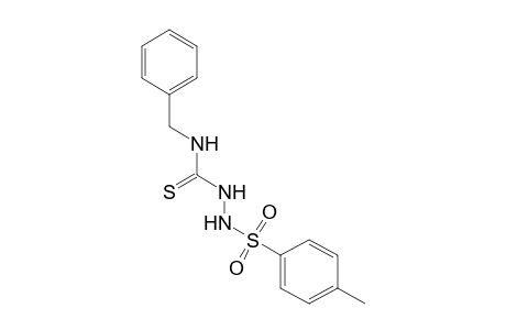 4-benzyl-3-thio-1-(p-tolylsulfonyl)semicarbazide