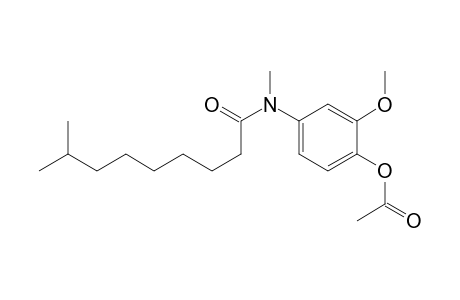 1-((3-Methoxy-4-acetoxyphenyl)methylaminocarbonyl)-7-methyloctane