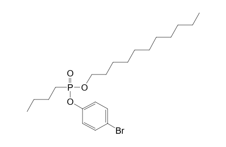 Butylphosphonic acid, 4-bromophenyl undecyl ester