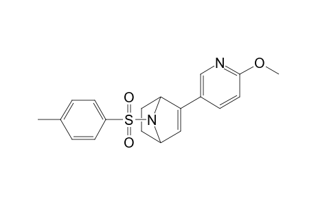 2-(2-Methoxy-5-pyridyl)-7-(p-toluenesulfonyl)-7-azabicyclo[2.2.1]hept-2-ene