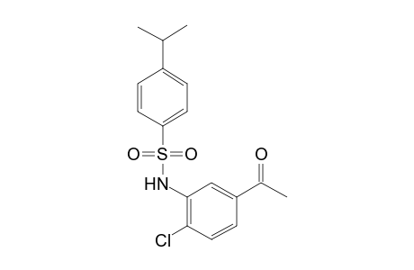 5'-acetyl-2'-chloro-4-isopropylbenezenesulfonanilide