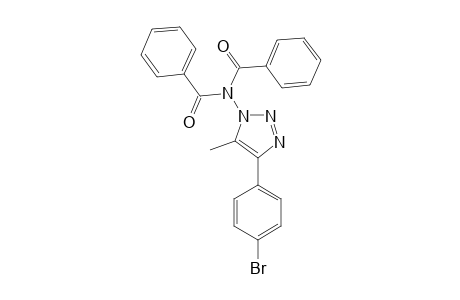 N-(benzoyl)-N-[4-(4-bromophenyl)-5-methyltriazol-1-yl]benzamide
