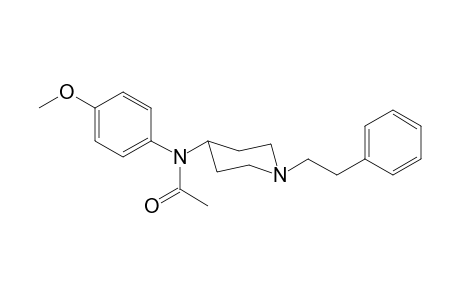 N-(4-Methoxyphenyl)-N-(1-(2-phenylethyl)-4-piperidyl)acetamide