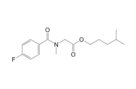 Sarcosine, N-(4-fluorobenzoyl)-, isohexyl ester