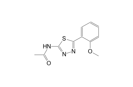 N-[5-(2-methoxyphenyl)-1,3,4-thiadiazol-2-yl]acetamide