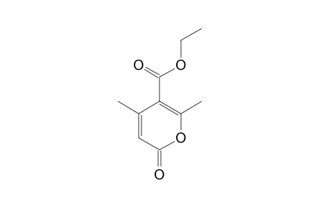 4,6-dimethyl-2-oxo-2H-pyran-5-carboxylic acid, ethyl ester
