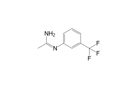 (1E/Z)-N-(m-Trifluoromethylphenyl)acetamidine