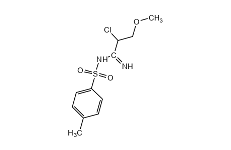 N-(2-chloro-3-methoxypropionimidoyl)-p-toluenesulfonamide