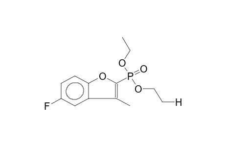 2-DIETHOXYPHOSPHORYL-3-METHYL-5-FLUOROBENZOFURAN