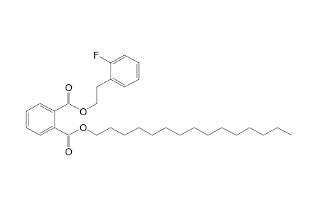 Phthalic acid, 2-(2-fluorophenyl)ethyl pentadecyl ester