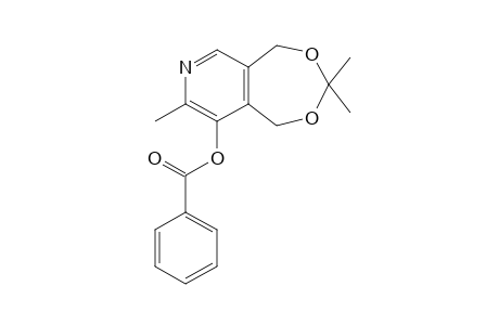 1,5-DIHYDRO-3,3,8-TRIMETHYL-[1,3]DIOXEPINO[5,6-c]PYRIDIN-9-OL, BENZOATE