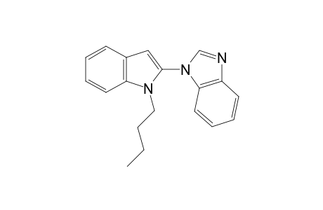 1-(1-Butyl-1H-indol-2-yl)-1H-benzo[d]imidazole