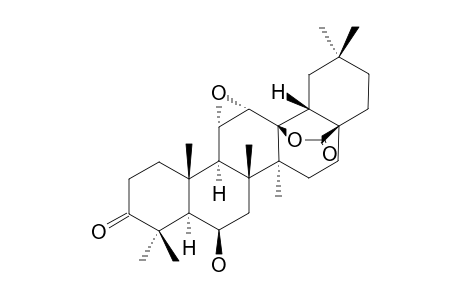 6.beta.-Hydroxy-3-oxo-11.alpha.,12.alpha.-epoxy-Olean-28,13.beta.-olide