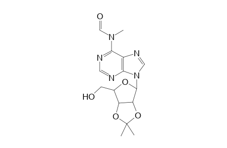 2',3'-O-isopropylidene-N(6)-methyl-N(6)-formyl-adenosine