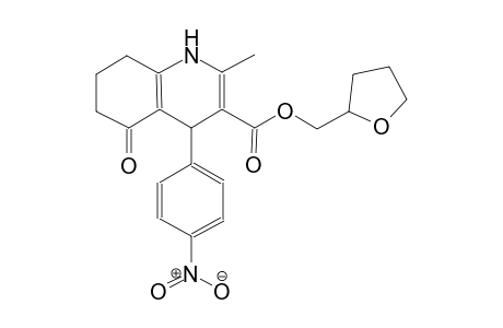 tetrahydro-2-furanylmethyl 2-methyl-4-(4-nitrophenyl)-5-oxo-1,4,5,6,7,8-hexahydro-3-quinolinecarboxylate