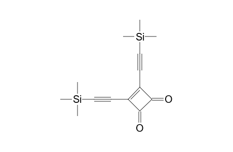 3,4-BIS-[(TRIMETHYLSILYL)-ETHYNYL]-3-CYCLOBUTENE-1,2-DIONE