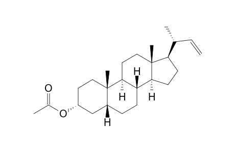 24-Nor-5β-chol-22-en-3α-ol, acetate