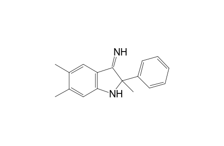 2,5,6-trimethyl-2-phenylindolin-3-imine