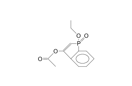 1-Ethoxy-3-acetoxy-phosphindole-1-oxide