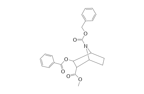 7-Azabicyclo[2.2.1]heptane-2,7-dicarboxylic acid, 3-hydroxy-, 7-benzyl methyl ester, benzoate (ester), endo-2,exo-3-