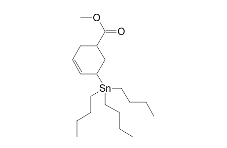 5-Methoxylcarbonyl-1-tributylstannylcyclohex-2-ene