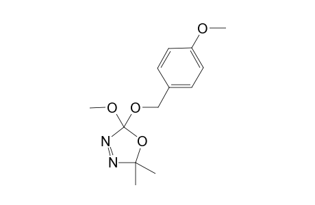 2-(4-Methoxybenzyloxy)-2-methoxy-5,5-dimethyl-1,2,4-oxadiazoline