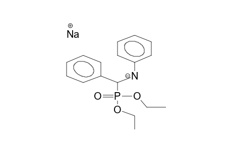 DIETHYL N-PHENYLAMINOBENZYLPHOSPHONATE, SODIUM SALT