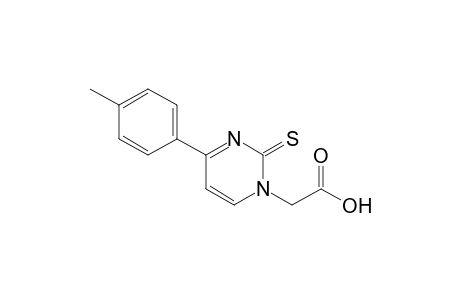 6-(4-Methylphenyl)pyrimidine-2-thione-3-acetic acid