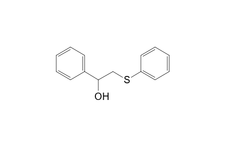 1-Phenyl-2-(phenylsulfanyl)ethanol