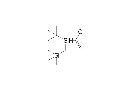 tert-Butyl(1-methoxyvinyl)[(trimethylsilyl)methyl]silane