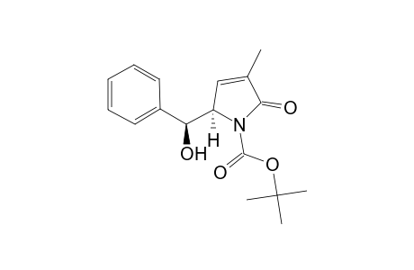 (5R)-N-(tert-Butoxycarbonyl)-5-((S)-.alpha.-hydroxybenzyl)-3-methyl-3-pyrrolin-2-one