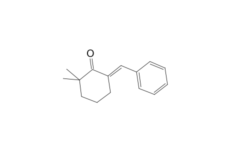 Cyclohexanone, 2,2-dimethyl-6-(phenylmethylene)-