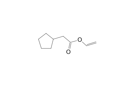 Cyclopentaneacetic acid, ethenyl ester