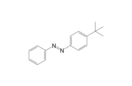 (E)-1-phenyl-2-(4-(tert-butyl)phenyl)diazene