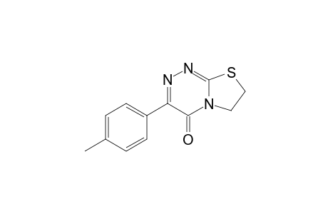 6,7-dihydro-3-p-tolyl-4H-thiazolo[2,3-c]-as-triazin-4-one