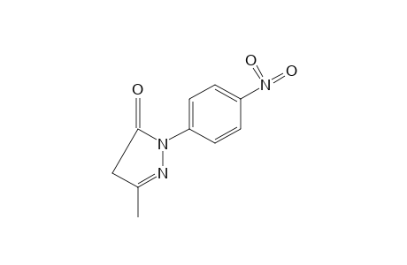 3-methyl-1-(p-nitrophenyl)-2-pyrazolin-5-one