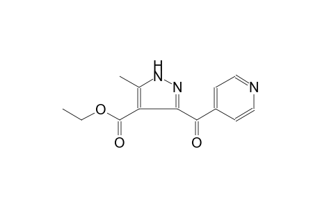 ethyl 3-isonicotinoyl-5-methyl-1H-pyrazole-4-carboxylate