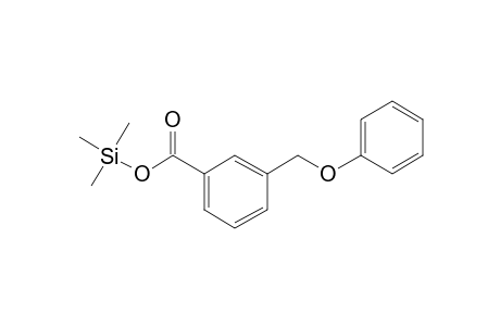 3-(Phenoxymethyl)benzoic acid, tms