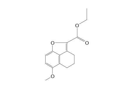 4,5-dihydro-6-methoxy-3H-naphtho[1,8-bc]furan-2-carboxylic acid, ethyl ester