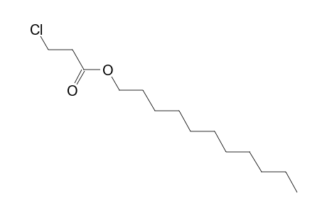 PROPIONIC ACID, 3-CHLORO-, UNDECYL ESTER