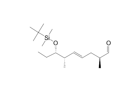 [2S,(4E),6S,7S]-7-[[TERT.-BUTYL-(DIMETHYL)-SILYL]-OXY]-2,6-DIMETHYL-NON-4-ENAL