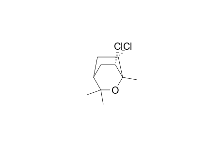 6.alpha.,7.alpha.-dichloro-1,3,3-trimethyl2-oxabicyclo[2.2.2]octane